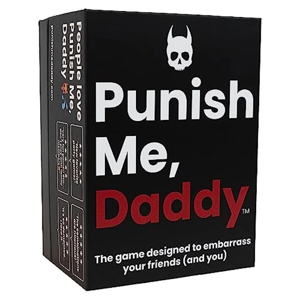 Punish Me, Daddy Card Game - Card Games for Adults - Embarrassing Party Adult Game - Funniest Party Game for Adults - Great College, Bachelor or Bachelorette Game - Fun Adult Party Game - Base Game