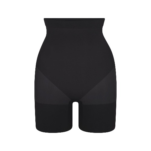 SKIMS EVERYDAY MID THIGH SHORT | ONYX