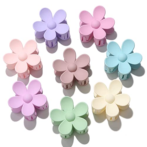 8 PCS Flower Claw Clips