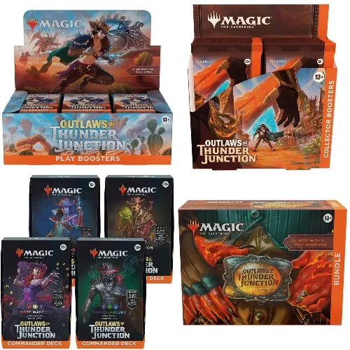 MTG Outlaws of Thunder Junction Set Completer