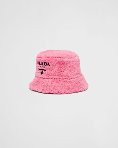 Terrycloth bucket hat