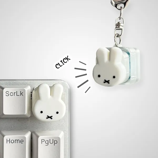 Miffy Keycap & Keychain