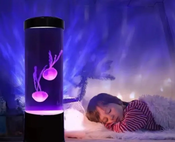 Lámpara de medusas LED con Control remoto