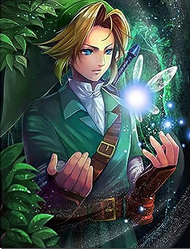 GemZono Diamond Painting Kits Full Drill Diamond Art Kits for Adults&Kids Diamond Painting for Beginners 5D Paint with Diamonds Painting Kits DIY Adult Crafts for Home Wall Deco Gifts 12x16inch - GA-110