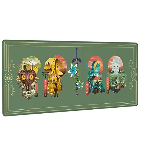 Anime Large Gaming Mouse Pad Anime Mouse Pad, Desk Mat with Non-Slip Rubber Base Waterproof Keyboard, Gaming Mousepad Large Desk Pad for Computers,Gaming,Office & Home, 31.5 X 11.8 Inch - Extended - Anime_12