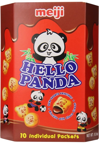 Amazon.com: Meiji Hello Panda Chocolate Biscuit, 9.1 Ounce : Grocery & Gourmet Food