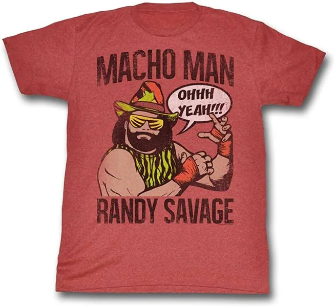 American Classics Men's Macho Man Randy Savage Mens T-Shirt