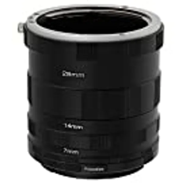 Fotodiox Macro Extension Tube Set Compatible with Canon EOS EF/EF-S Cameras for Extreme Macro Photography