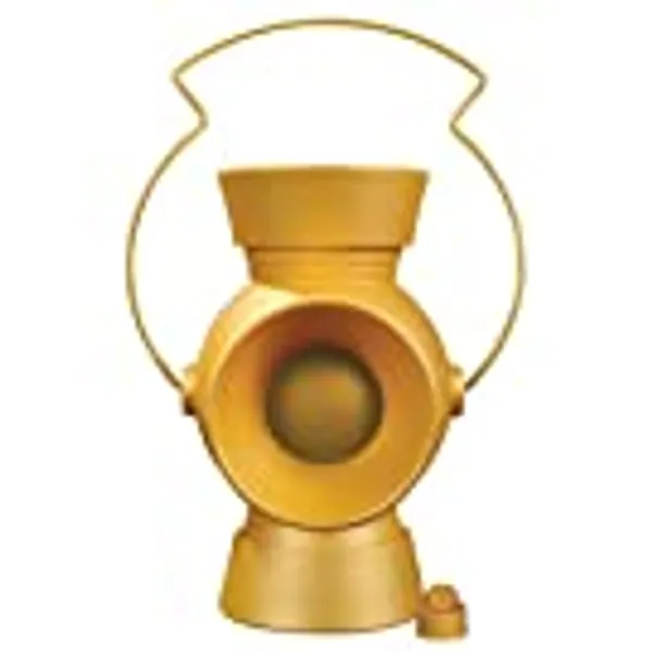 DC Collectibles Yellow Lantern Power Battery & Ring Prop Replica, 1: Scale, Multicolor, 11.5 inches