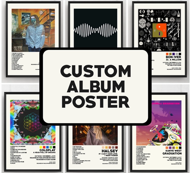 Request Your Own Album Choice / Custom Album Poster / Album Cover Posters / Album Art / Prints / Gift Idea