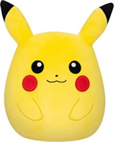Squishmallow Pokemon Pikachu Stuffed Animal Plush Toy 10" (Pikachu)