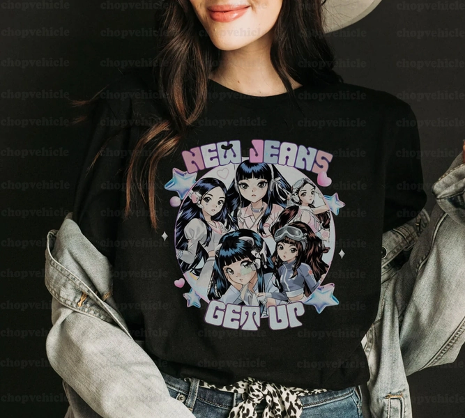 NewJeans Shirt Get Up 2nd EP Comeback Shirt, Super Shy, New Jeans Shirt for Bunnies Tokki, Time to NewJeans, Newjeans Fan Gifts