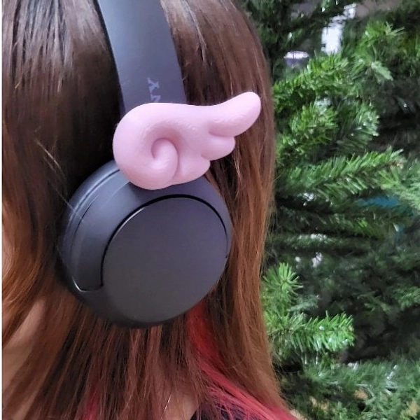 Kawaii Wings Accessory, Anime Headphone Accessory, 3D printing Headphone Attachment, Gaming and Live Streaming Headset Accessories