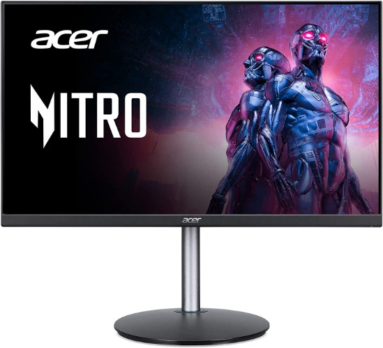 Acer Nitro XFA243Y Sbiipr 23.8” Full HD (1920 x 1080) VA Gaming Monitor | AMD FreeSync Premium Technology | 165Hz Refresh Rate | 1ms VRB | HDR 10 | 1 Display Port 1.2 & 2 HDMI 2.0 Ports - 23.8-inch 165Hz