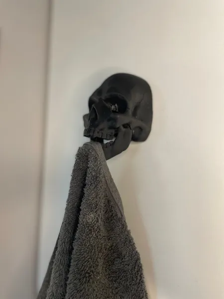Skull Towel Hanger