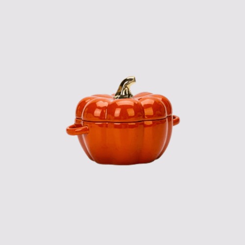 Pumpkin Baking Dish - Orange