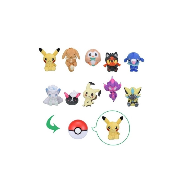 Random Plush Pokémon In Pokéball Vol.03