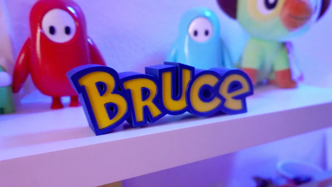 Personalized Custom Pokemon Nameplate / 3D Printed Name Plate Sign, The Original! - Great Streamer Gift!  Gift for Kids! - FREE US SHIPPING!