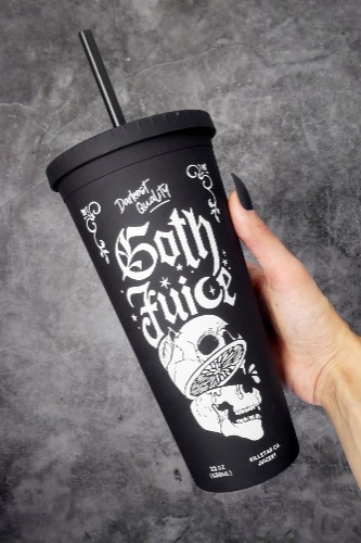 Goth Juice Cold Brew Cup - One Size / Black / 100% PS