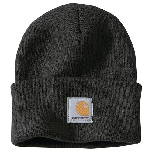 Carhartt Men's Knit Cuffed Beanie - One Size - Black