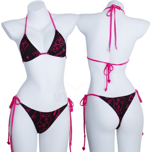 Manga Noises Bikini [CLEARANCE] - Pink / M/L