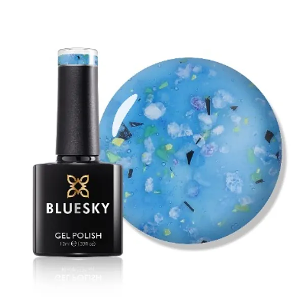 Bluesky Gel Nail Polish, Flower Gel, Bluebell Breeze