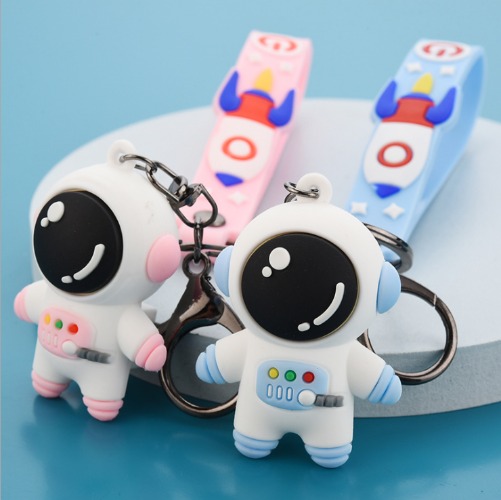 Cute Astronaut Keychain for Anime - Blue