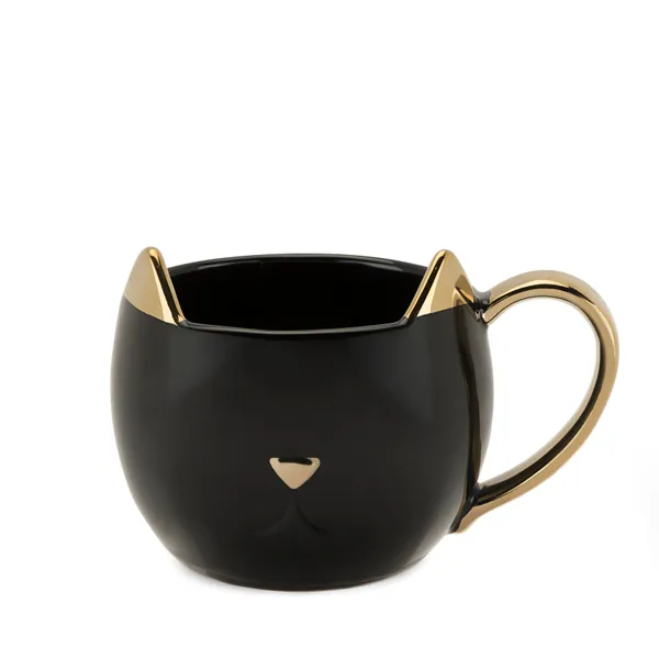 Chloe Black Cat Mug