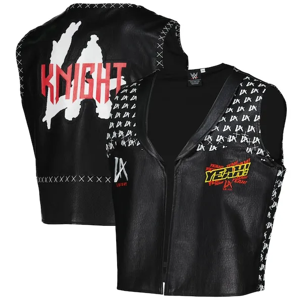 Men's Black LA Knight Replica Vest