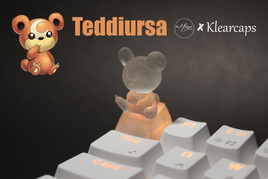 TEDDIURSA | Keycap | Clear