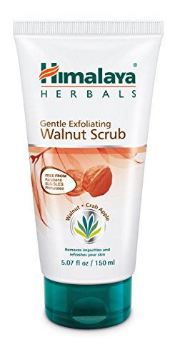Himalaya Gentle Exfoliating Walnut Scrub for Deep Cleaning & Renewed Skin, 5.07 oz - Walnut