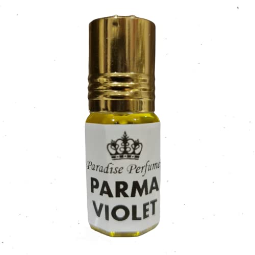 Parma Violet Gorgeous Roll On Roller Perfume Fragrance Oil Scent by Paradise Perfumes & Gems PPG - 3ml 6ml 12ml (Parma Violet, 3ml) - Parma Violet - 3.00 ml (Pack of 1)