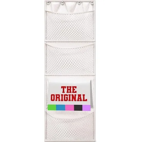 Over Door Stuffed Animal Storage - White