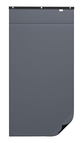 Audimute Sound Absorption Sheet | Sound Dampening Blanket - Soundproofing Sheet - Reduce Noise - Acoustic Foam Alternative | - (Steel) - 96" x 48" - Steel