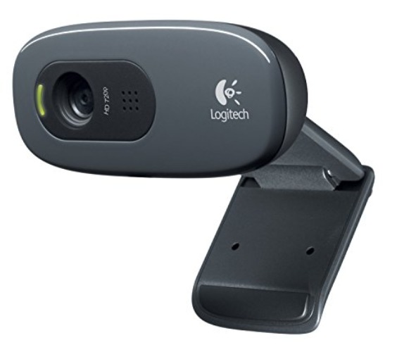 Logitech C270 Desktop or Laptop Webcam, HD 720p Widescreen for Video Calling and Recording (Renewed)