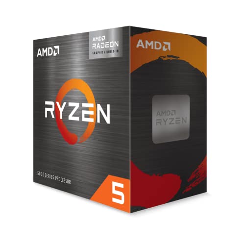[Processor] AMD Ryzen 5 5600G 6-Core 12-Thread Unlocked Desktop Processor with Radeon Graphics - Desktop Processor