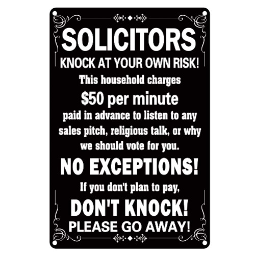 Help me keep fuckin weirdos off my porch.