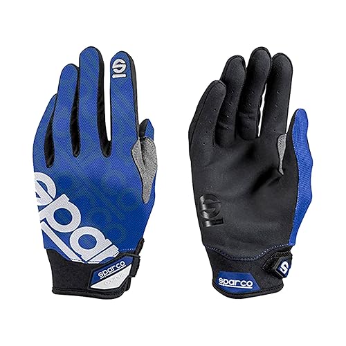 Sparco MECA 3 Handschuhe - BLAU - 10 (M)