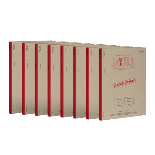 Stray Kids - MAXIDENT [CASE ver.] Album+Pre-Order Benefit (8 ver. SET) - 