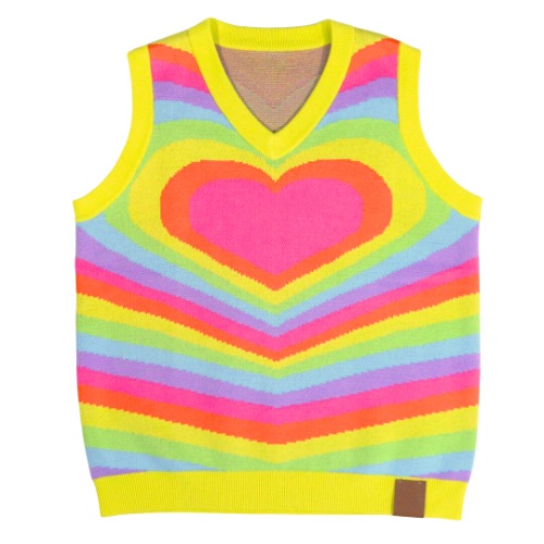 Rainbow Vest by Egglien Creations | Kei Collective