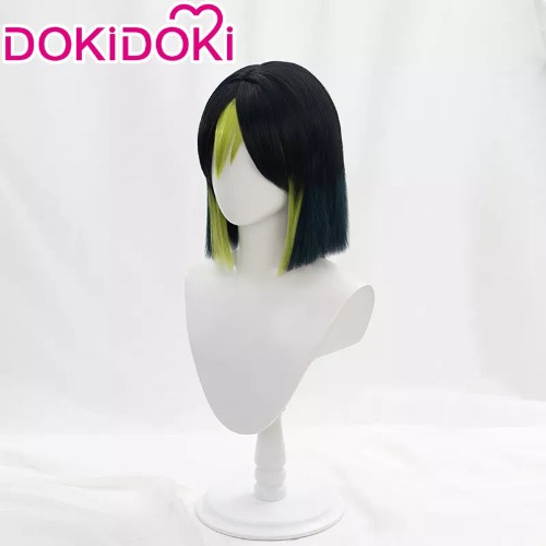 【Ready For Ship】DokiDoki Game Genshin Impact Wig Cosplay Tighnari Cosplay Wig Sumeru Short | Wig Only