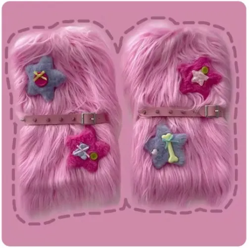 Y2K Japanese Style Knit Star Pile Socks with Bowknot Tie-up Leg Sleeves Autumn Winter Foot Socks JK for Women - AliExpress 200574005