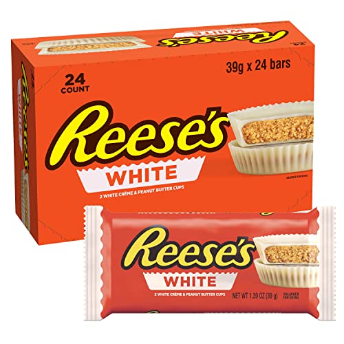 White Reese's Peanut Butter Cups 39 g (Pack of 24)