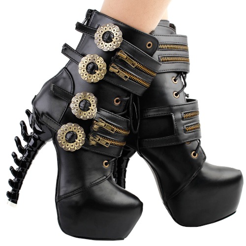 Steampunk Booties- Stylish and Timeless Footwear | 10