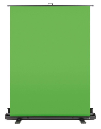 Elgato Green Screen - Collapsible Chroma Key Backdrop, Wrinkle-Resistant Fabric and Ultra-Quick Setup for background removal for Streaming