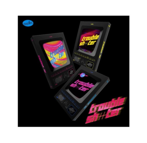 Kep1er - TROUBLESHOOTER 3rd Mini Album+Folded Poster (mindinght ver.)