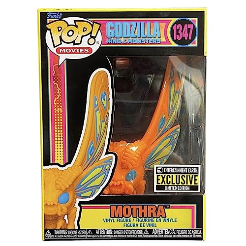 Funko! Godzilla Mothra Black Light Pop! Vinyl Figure - Entertainment Earth Exclusive