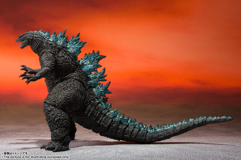 S.H.MonsterArts GODZILLA from Movie "GODZILLA VS. KONG" (2021) (Name) - Brand New