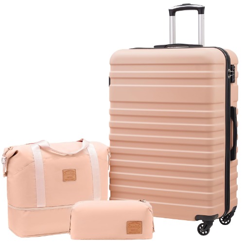 Pink 28 Inch Luggage Set