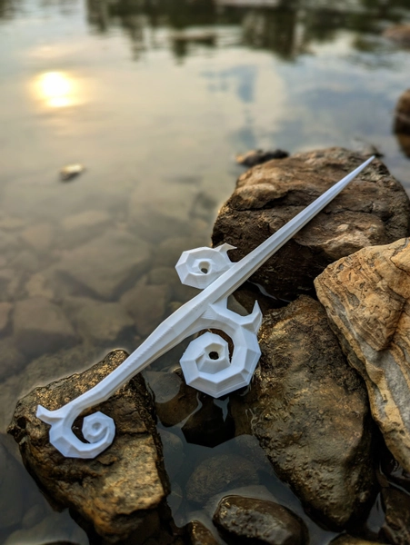 Wind Baton - 3D Printed Replica - The Legend Waker